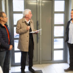 Daniel Mantrand, Alain Astruc et Jean-Philippe Machard.